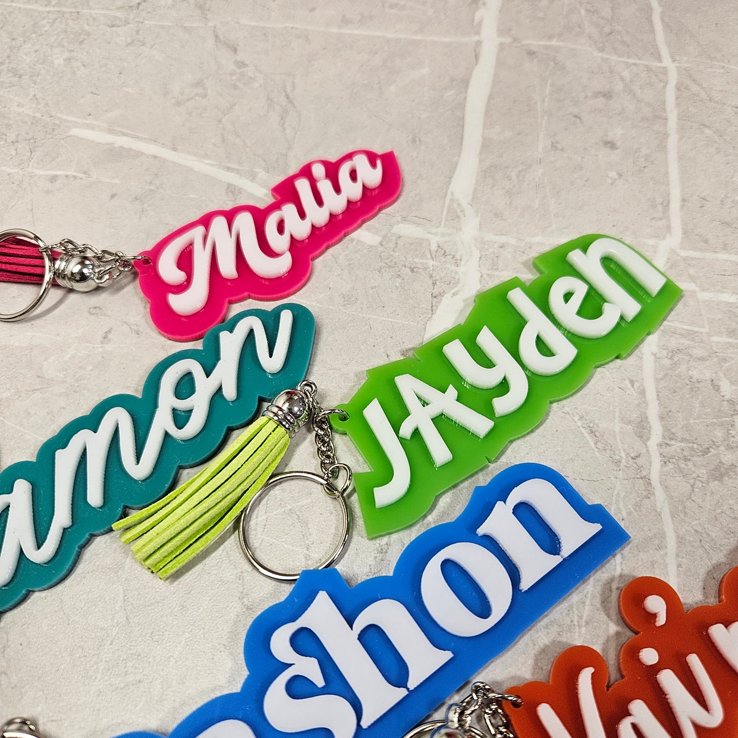 Personalized Name Keychain