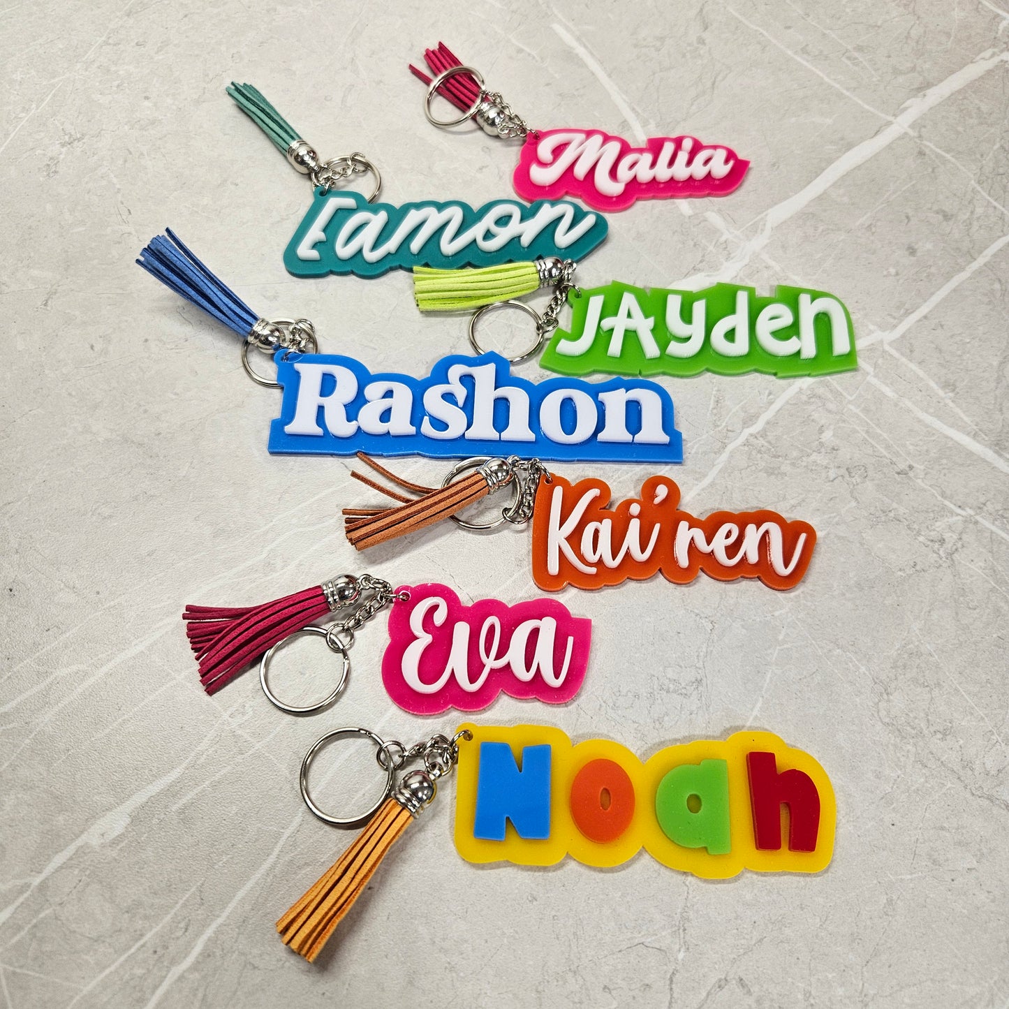 Personalized Name Keychain