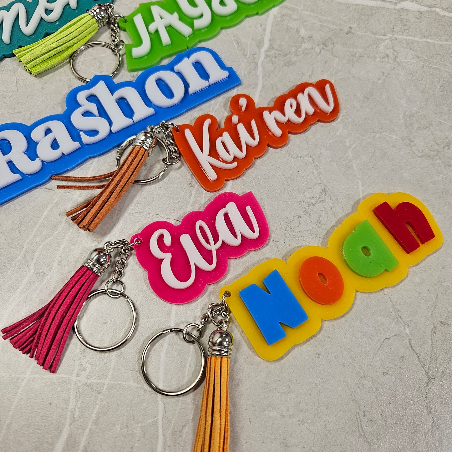 Personalized Name Keychain