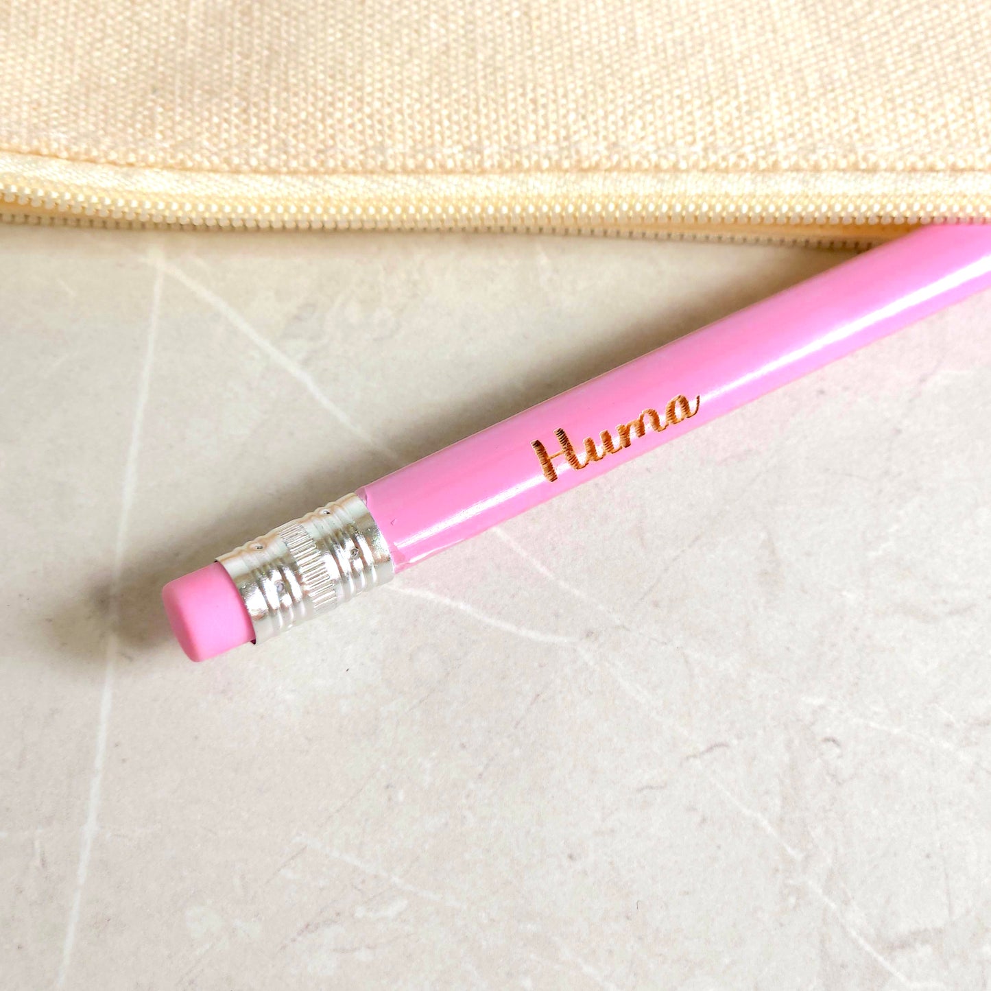 Personalized Name Pencils – Custom Engraved, Triangular Grip, Vibrant Colors