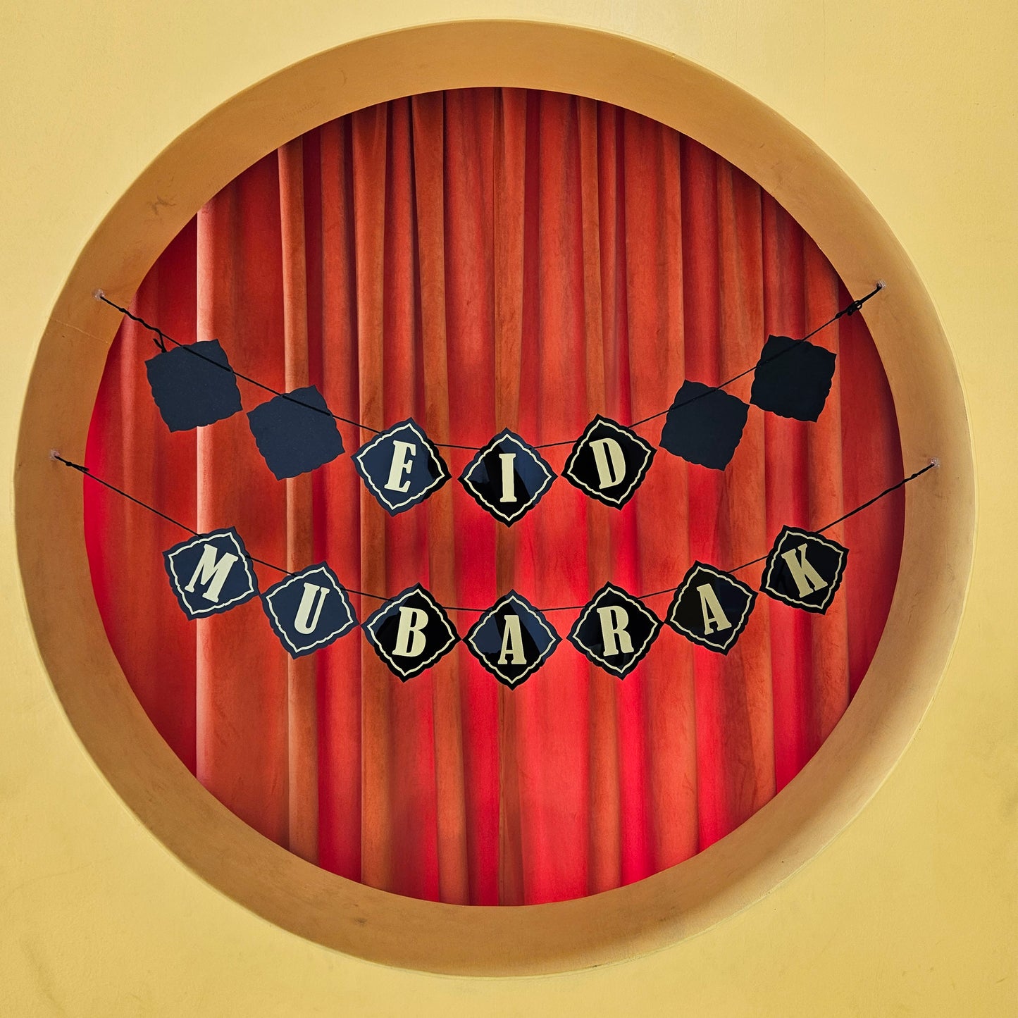 Hanging Banner- Ramadan, Mubarak, Eid