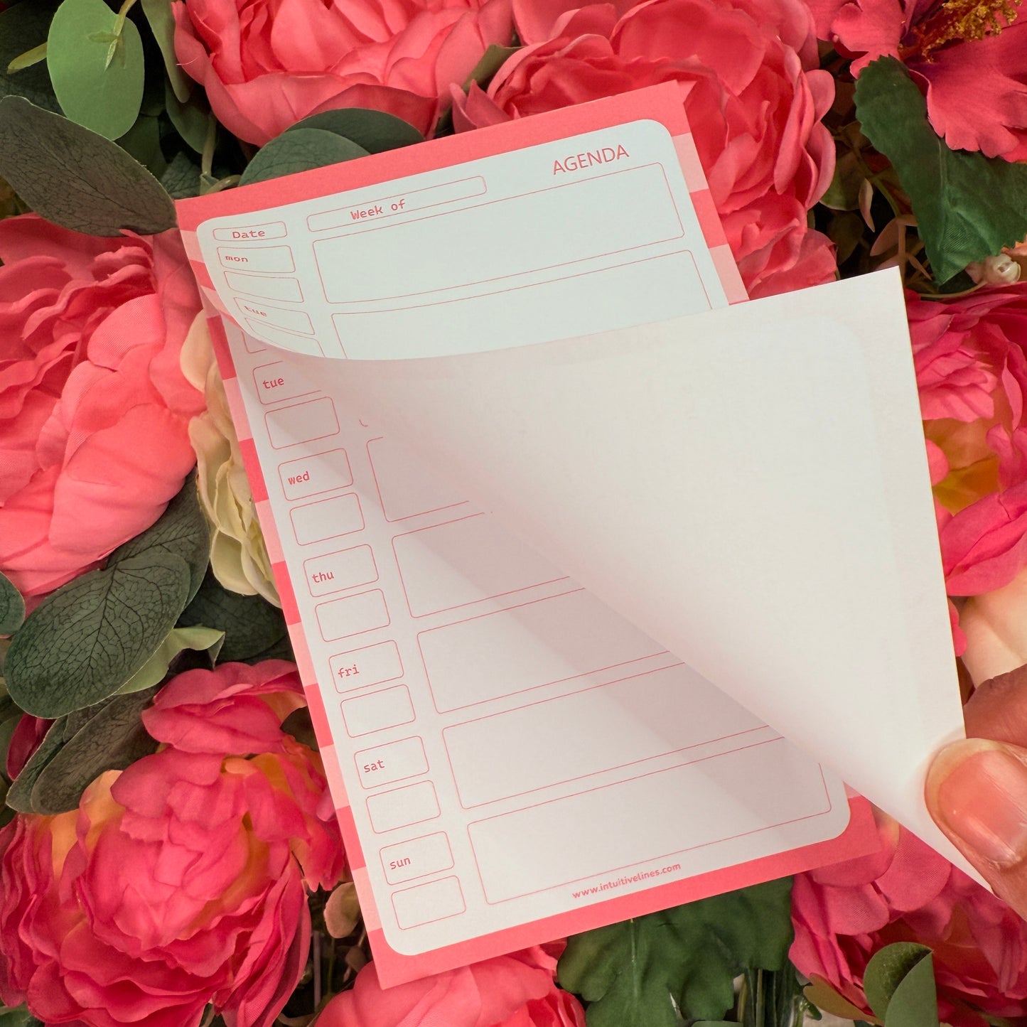 Weekly Agenda Notepad- Desk Pad