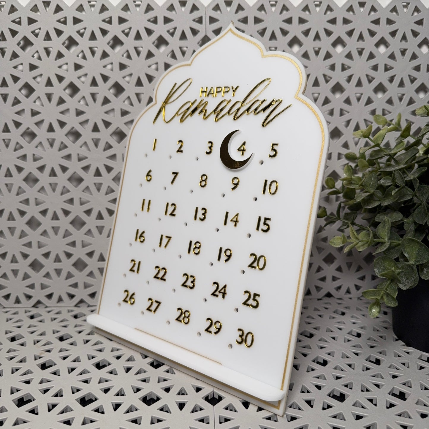 Happy Ramadan Calendar with Tracker
