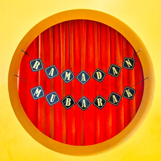 Hanging Banner- Ramadan, Mubarak, Eid