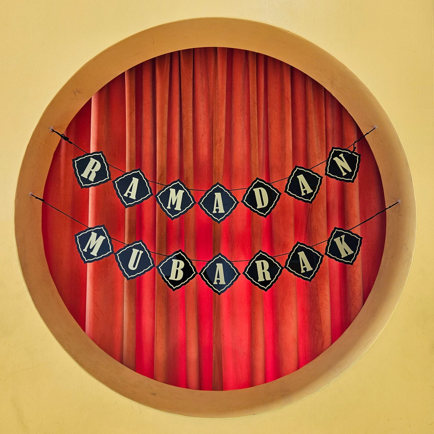 Hanging Banner- Ramadan, Mubarak, Eid