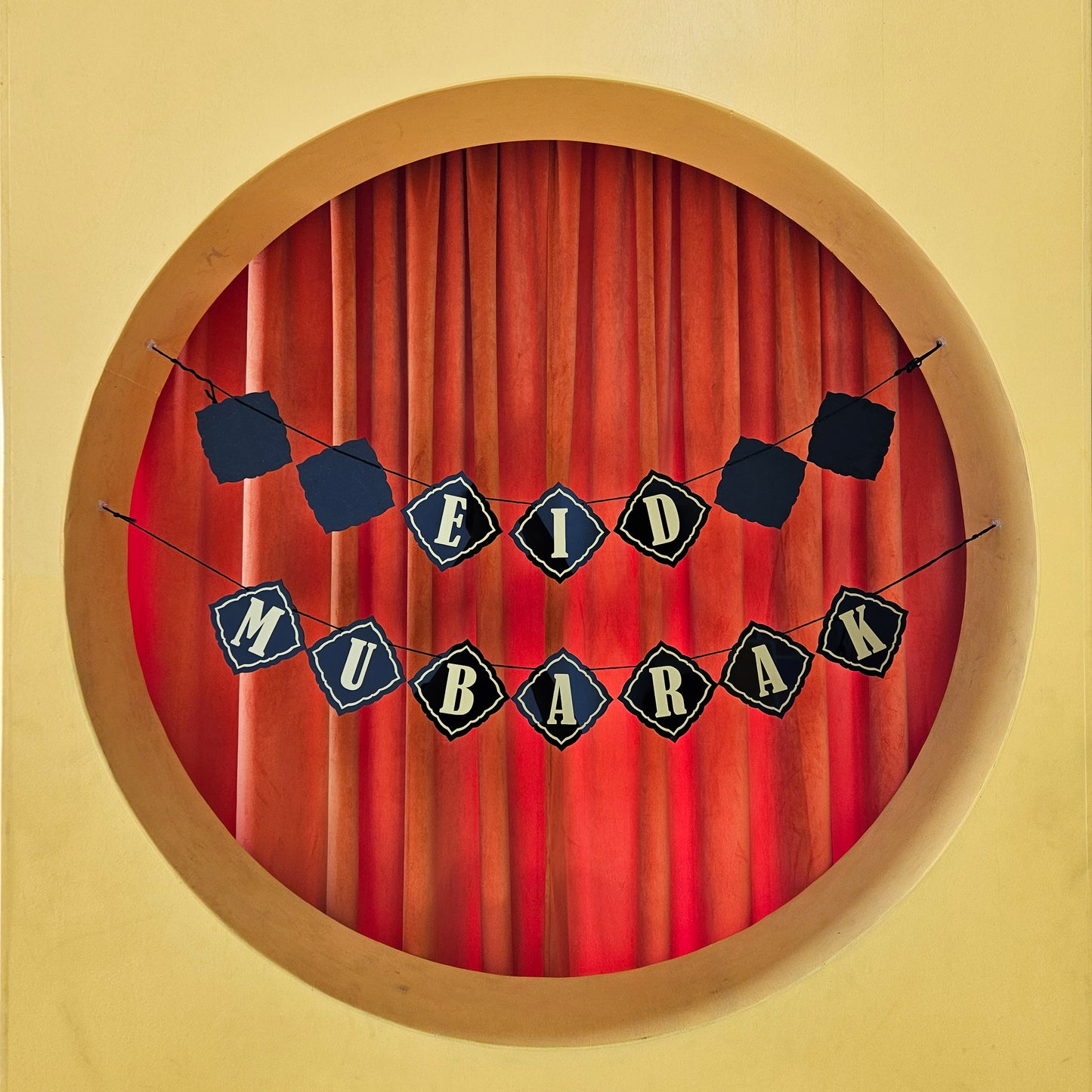 Hanging Banner- Ramadan, Mubarak, Eid