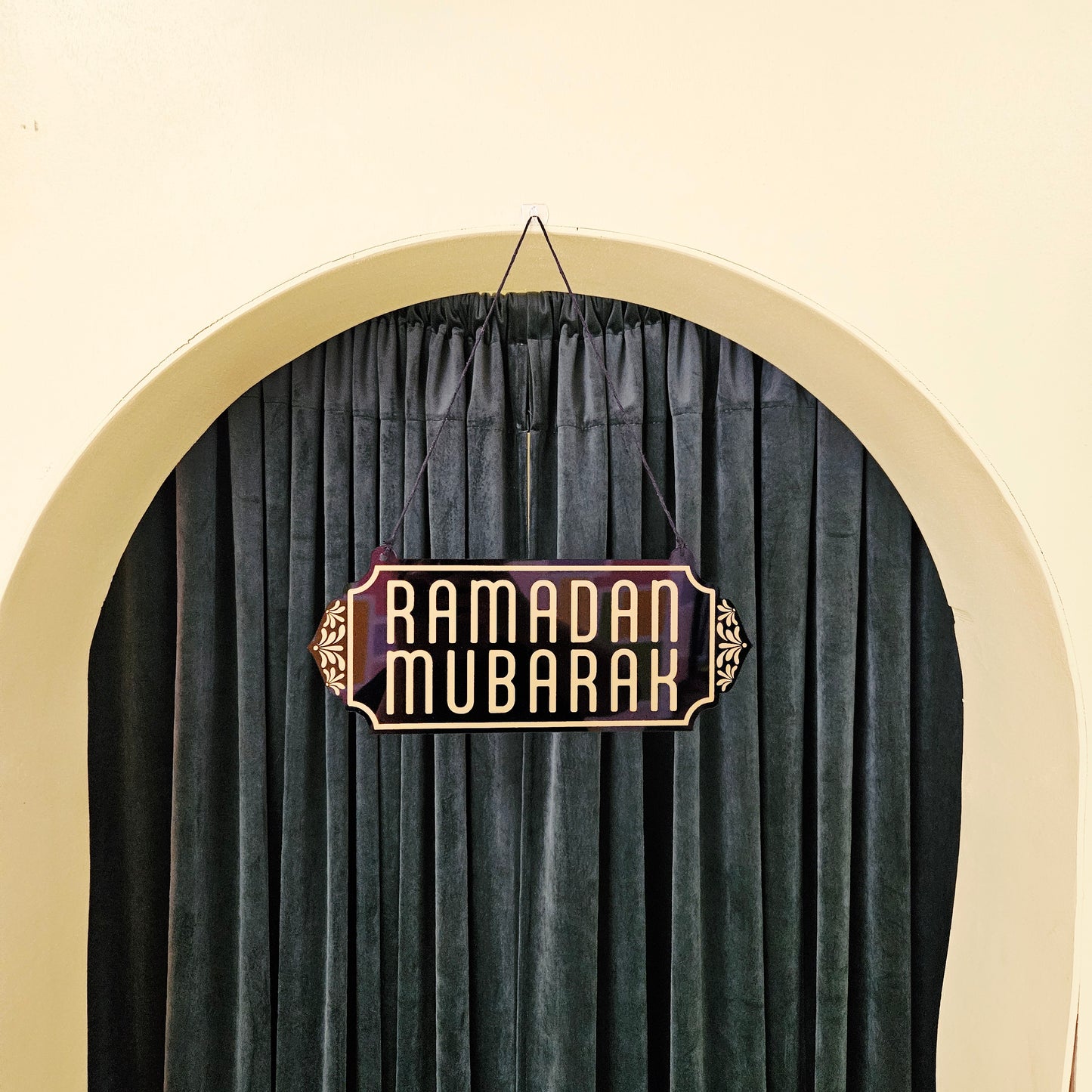 Ramadan Mubarak Sign