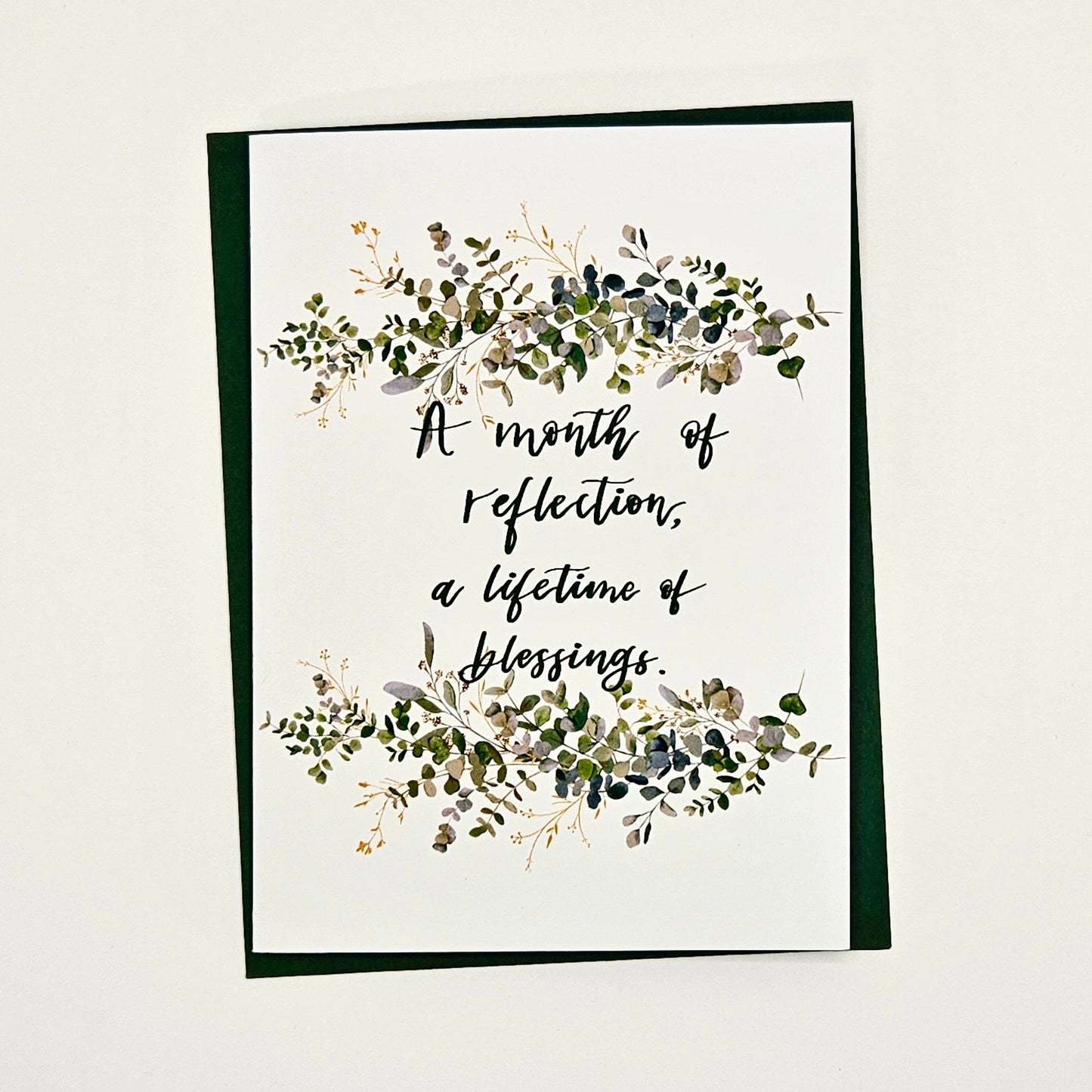 A month of reflection- Ramadan Greeting Card